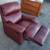 Mahogany recliner armchair (K53) 3 thumbnail