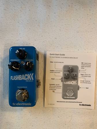 TC Electronic Flashback Mini delay pedal - musical instruments