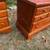 Pair of vintage cherry finished nightstands 3 thumbnail