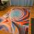 New 3D Multi color vortex optical illusion low pile area mat 9x6 6 thumbnail