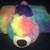 Pillow Pets Dream Lites RAINBOW PEACE BEAR and Penguin 1 thumbnail