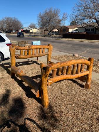 King Size Wooden Bed frame 1