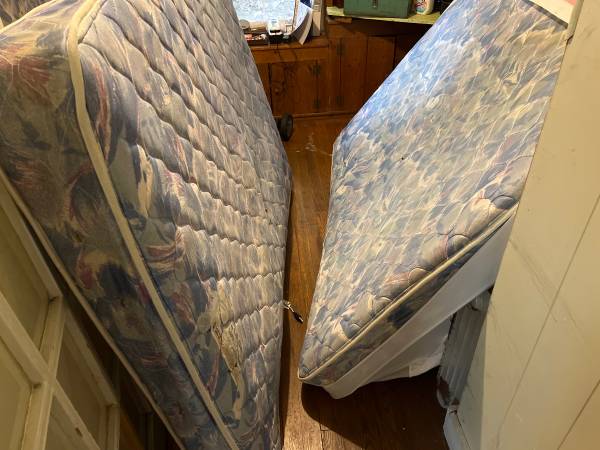 Two free full size mattresses 1