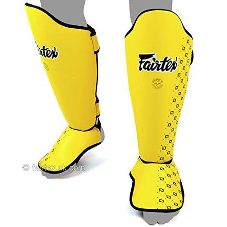 Shin Guards Brand New, Size XL by Fairtex Competition Muay Thai 1