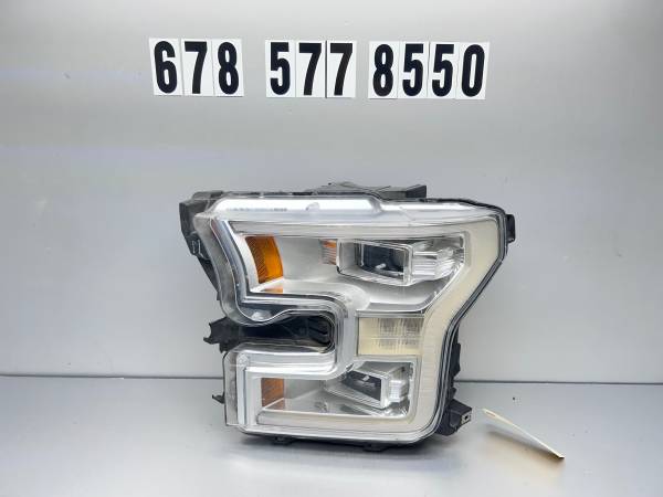 Ford F150 Headlight Driver 2015-2017 Lense F-150 Left Headlamp LED Oem 1