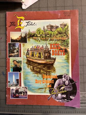 Disneyland E-Ticket magazine- rare and out of print! 1
