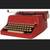 Red royal typewriter 1 thumbnail