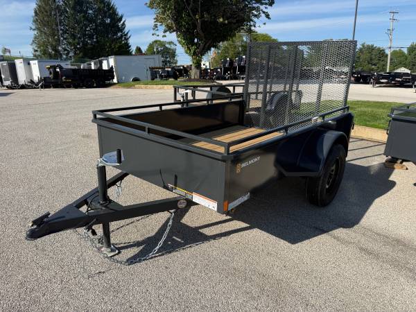 5' X 8' SOLID SIDE UTILITY TRAILER 1