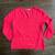 Peachy Pinky Orange Woman's 100% Cashmere Sweater-Size Medium 1 thumbnail