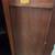 7ft vintage Henkel Harris 1960s mahogany corner cabinet display case 9 thumbnail