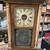Seth Thomas 1800's mantle clock, chimes, reverse-painted glass 1 thumbnail