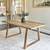 6FT X 3FT Solid Wood Modern Rustic Farmhouse Dining Table 3 thumbnail