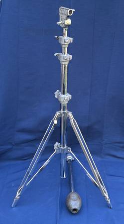 Proyecto de piezas para soporte doble Rogers Memriloc para batería/platillos - $60 (Arlington)63471242852225120