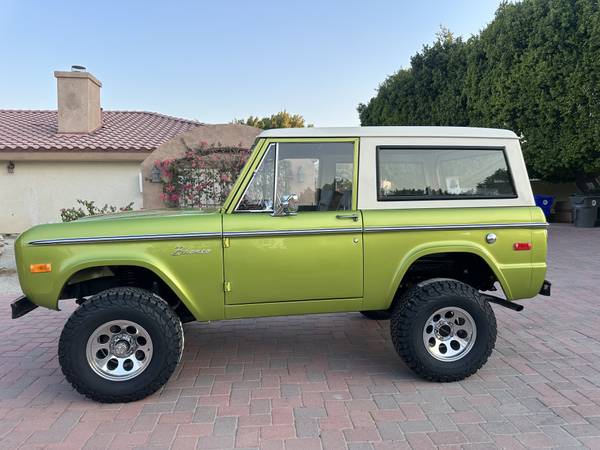 1973 Ford Bronco Ranger Edition Just completed Comprehensive Restorati - $74,500 (Palm Springs)63470896499713121