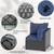 7 Piece Outdoor Wicker Patio Sectional ☀️ Brand New 6 thumbnail