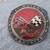 1975-1976 CORVETTE FRONT BUMPER NOSE EMBLEM GM #347915 1 thumbnail
