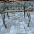 Stunning Vintage Glass Top Coffee Table And End Table Set 9 thumbnail
