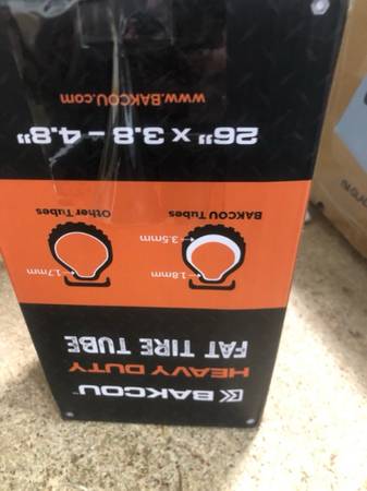 *NEW* 26x4 Heavy-Duty Fat Tire Tube - Military-Grade Butyl Rubber 1