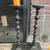 Vintage Forged Iron Black Twisted Candlestick Towers 1 thumbnail