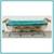 Hollywood Regency Italian Curule Gilt Wrought Iron Bench Seat With Tur 2 thumbnail