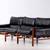 Arne Norell Black Kontiki Sofa 2 thumbnail