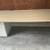Maple Finished Office Desk with Two Three Drawer Metal Bases 1 thumbnail