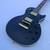 New 6 Strings Electric Guitar Bone Nut Glossy Black Finished Solid Body Guitarra 8 thumbnail