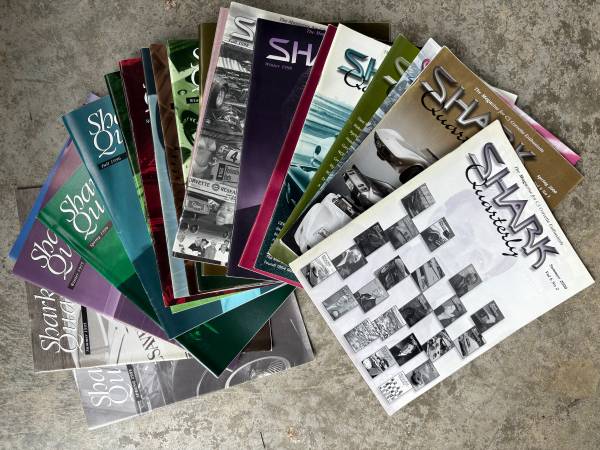 Shark Quarterly Magazines 22 Issues Vol 1 No 1- Vol 6 no 2 1