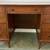 Vintage Solid Cherry Desk with Leather Top 1 thumbnail