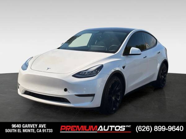 2021 Tesla Model Y AWD All Wheel Drive Electric Long Range SUV 1
