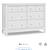 Graco dresser - 6 drawers - EXCELLENT condition! Updated gold hardware 3 thumbnail