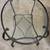 Oval Glass (2 level) Rod Iron End Table 2 thumbnail