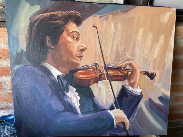 “Concert Master” by Clif Hassan Anderson 1