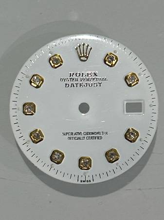 Rolex Datejust 16233 White Diamond Jubilee Dial – Gold Index Markers 1