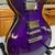 Diamond Bolero EX Exotic Top Guitar Trans Purple 3 thumbnail