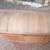 Antique Solid Wood Very Large Dome Top Trunk Chest 3 thumbnail