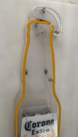 CERVEZA CORONA EXTRA LUMINOSA, SEÑAL DOBLE CARA DE NEÓN 36" PARA BAR O CAVITY - $175 (San José)63471478863233123