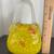 Vintage Murano Blown Glass Purse Vase 7 thumbnail