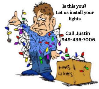 HATE DOING CHRISTMAS lIGHTS?....WE 'VE GOT YA 1