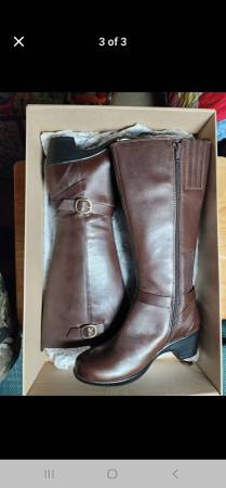 Clarks Knee High Boots 1