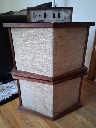 Bose 901 1967 stereo speakers. 1