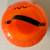 1968 Pumpkin with Smiley Face & Strap Handle Empire Plastics Halloween 8 thumbnail