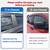In-Channel Window Visors Rain Guards for 2011-2023 Dodge Charger, (NOT 2 thumbnail