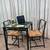 3 Piece Glass & Iron Compact Dining Set IKEA - PERFECT FOR STUDIO 2 thumbnail