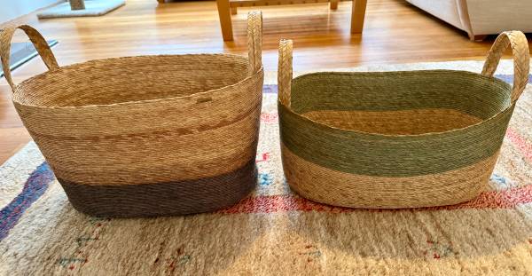 Set of Two baskets 1