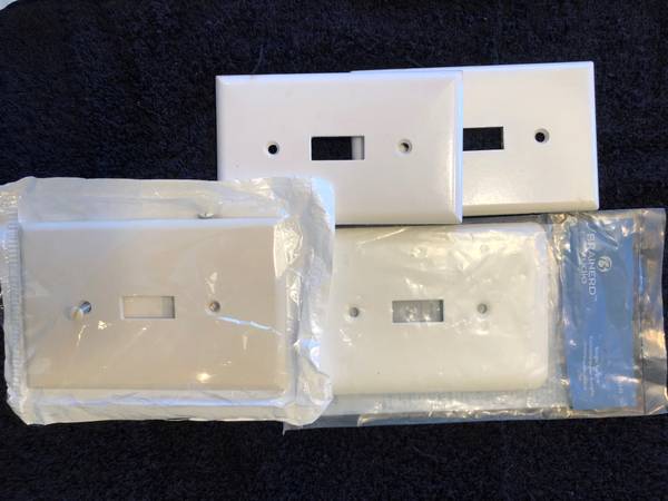 Switches and Wallplates - $20 (Hillcrest area)63471474987139123
