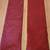 Burgandy curtains 2 pieces, each 68" long x 54" wide 1 thumbnail
