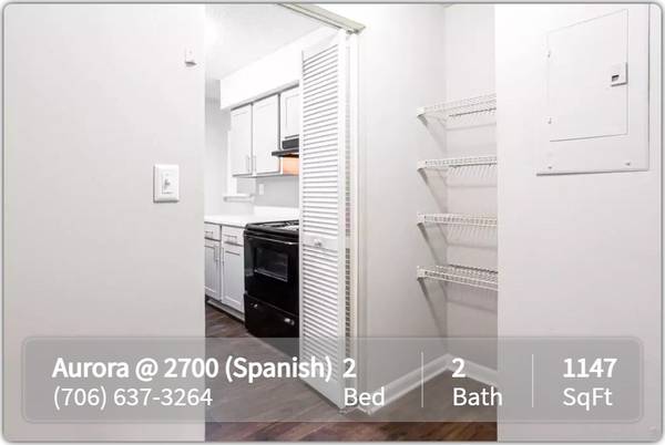 $1,399 / 2br - 1147ft2 - Spacious, elegant you've found your ideal bathroom!2x2 (Lilburn)63921561571843120