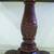 Antq English Sheraton Style 2-Tier Carved Mahogany Tooled Lther Table 7 thumbnail