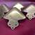 Set of 4 VINTAGE LARGE CORNERS for STEAMER TRUNKS WITH or WITHOUT BUMP 4 thumbnail